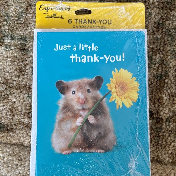 NWT Weekly Planner and Thank-You Cards Set - Blue and Yellow - Picture 2 of 7